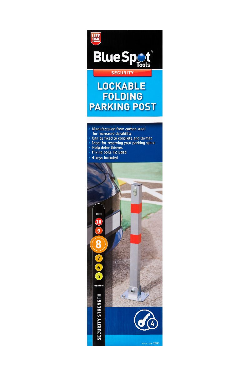 Lockable Folding Parking Post