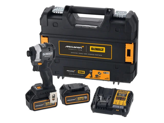 Dewalt DCF85MP2T McLaren F1 XR Brushless 1/4in Impact Driver 18V