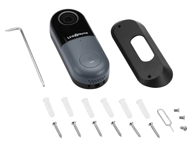 Link2Home LTHBELLW Weatherproof (IP54) Smart Wired Doorbell