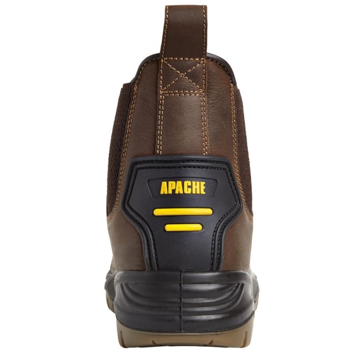 Brown Safety Dealer Boot