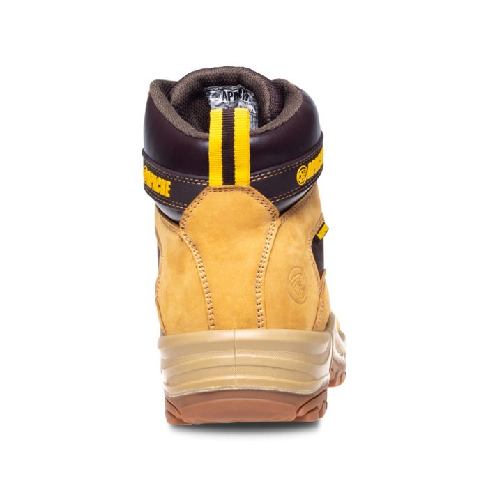 Honey Nubuck Metal Free Waterproof Safety Boot