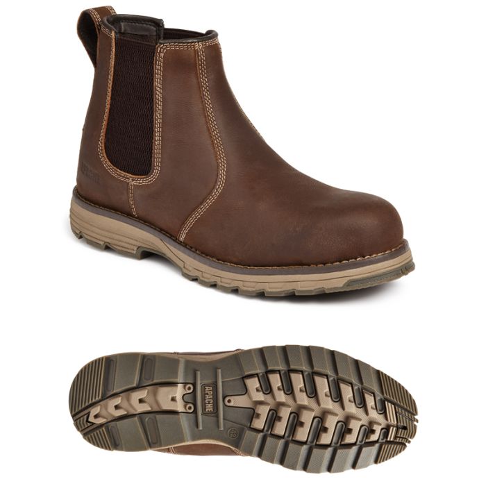 Brown Water Resistant Dealer Boot