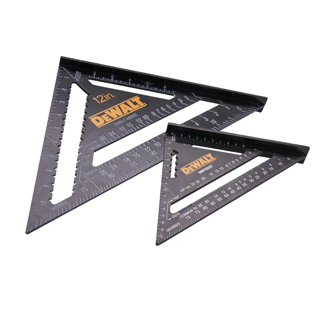 Dewalt 2 Piece 175mm (7") & 300mm (12") Rafter Square Set