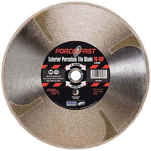 PORCA-FAST Diamond Blade for Exterior Porcelain Paving Tiles 230mm