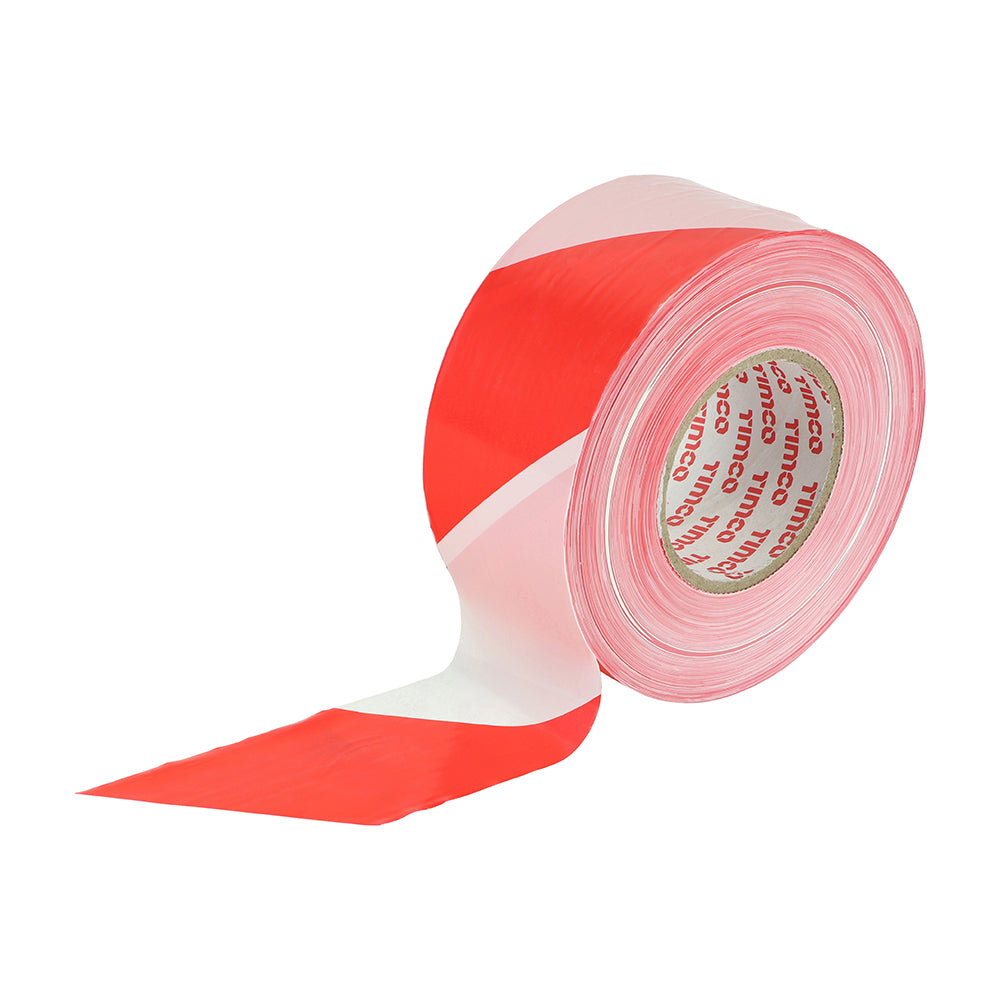 Barrier Tape - Red & White 500m x 70mm