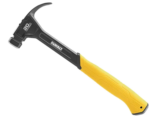 Dewalt Curve Claw Smooth Face Hammer 567g (20oz)