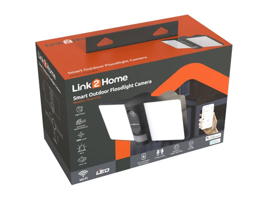 Link2Home LTHFLOODCAM Outdoor Smart Floodlight Camera