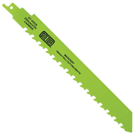 Masonry Cutting Recip Blade - 240mm/2TPI