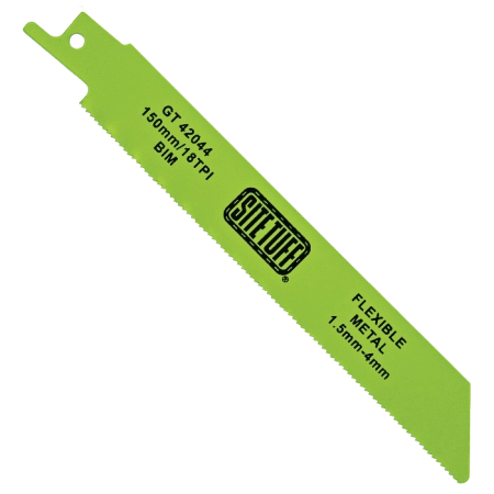 Flexible Metal Cutting Recip Blades - 150mm/18TPI