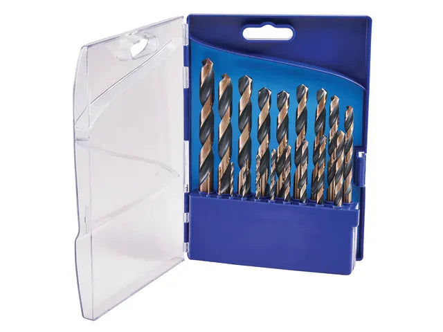 XMS24HSSSET Faithfull 19 Piece HSS Jobber Drill Bit Set