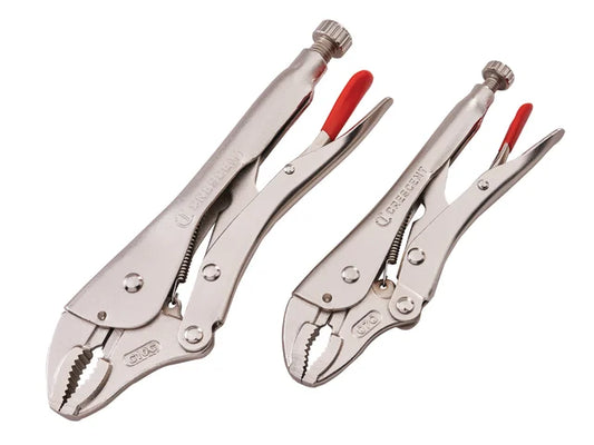 XMS24MOLEGRP Crescent 2 Piece Locking Plier Set