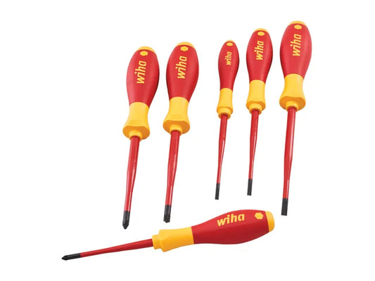 XMS24VDESLIM Wiha 6 Piece Slimfix VDE Screwdriver Set