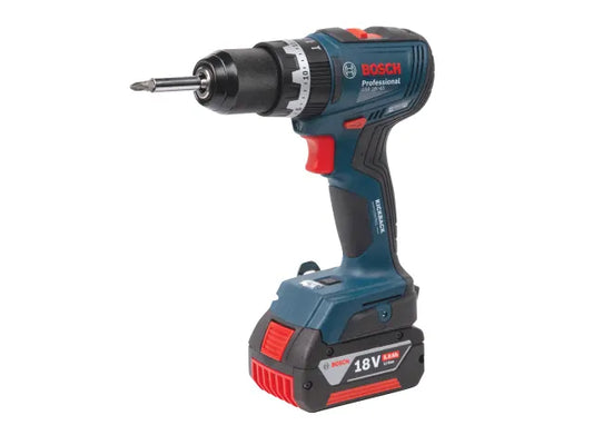 Bosch 18V Combi Drill With 2 x 5.0Ah Li-ion Batteries - CHECK STORE