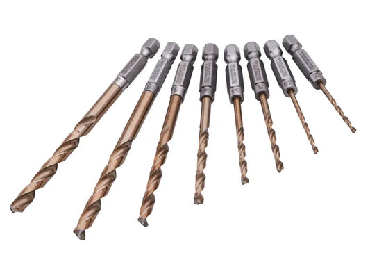 Faithfull Quick Change Impact Driver Drill Bit Set