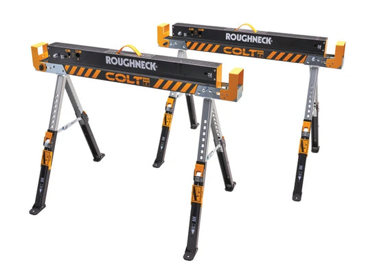 Roughneck Saw Horse Twin Pack - CHECK STORE
