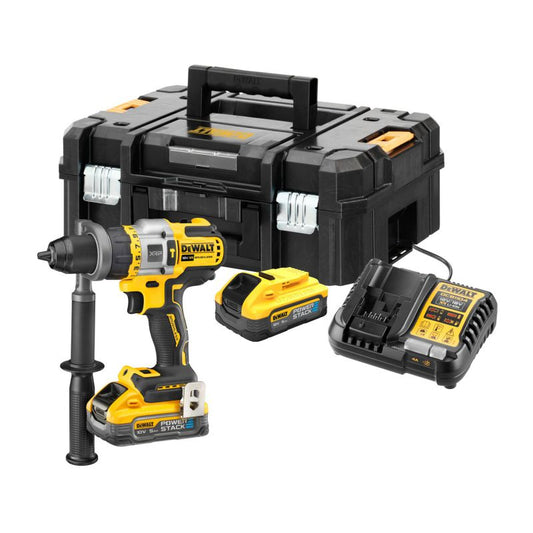 Dewalt DCD999H2T-GB 18V XR Premium Hammer Drill Driver 2 X 5ah Powerstack